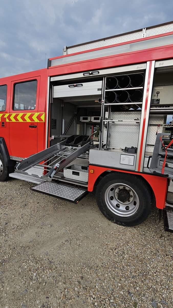 Man L2000 4x4 6valec Hasičske auto Hasiči Caravan camper - 17
