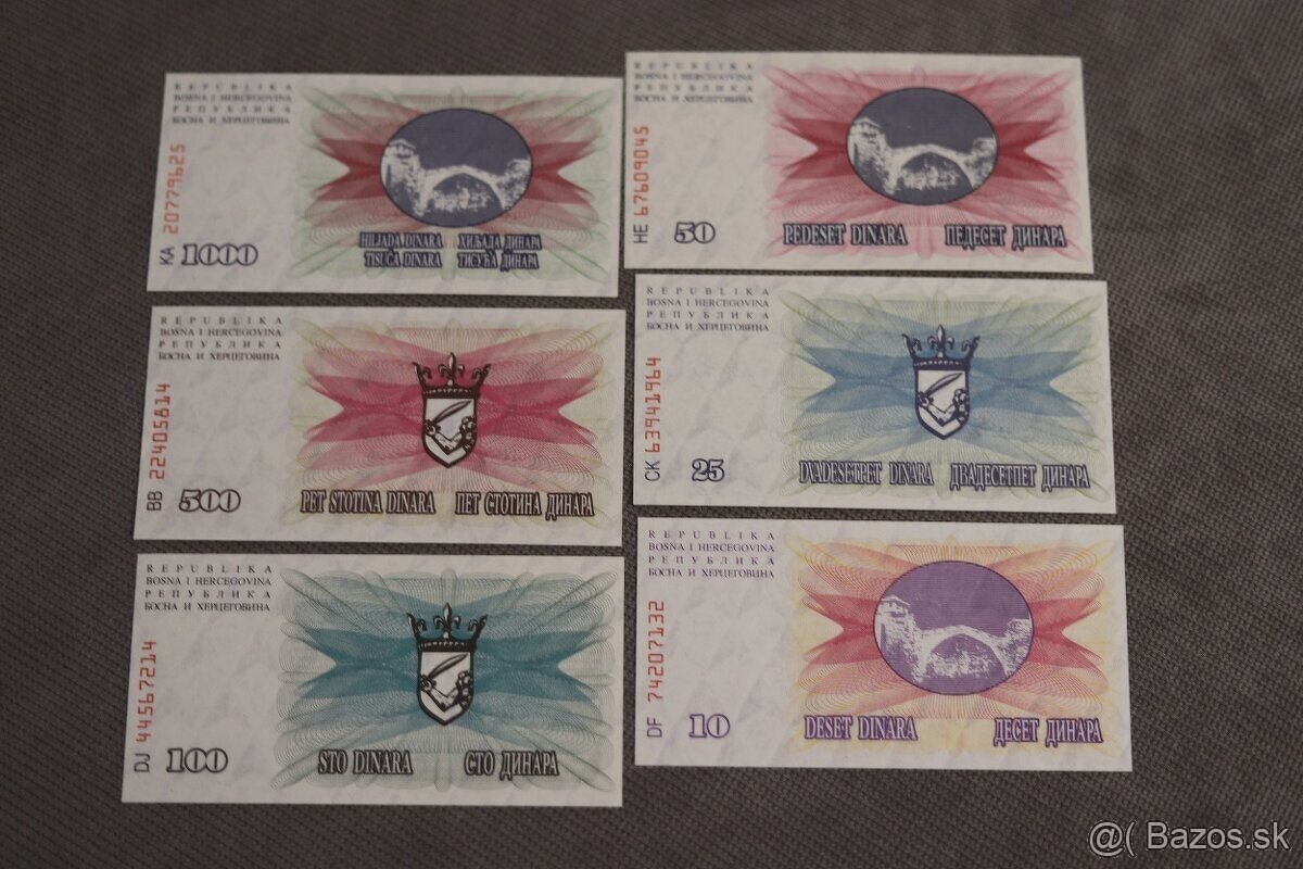 Unc bankovky (zostava č.5) - 17