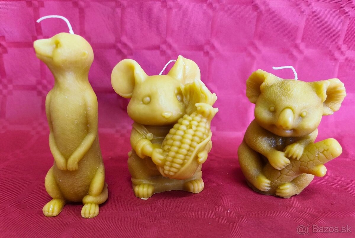 Predám sviečky z včelieho vosku. - 17