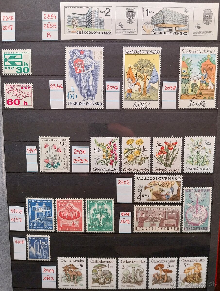 Známky ČESKOSLOVENSKO – 4 - 17