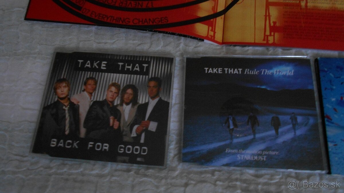 TAKE THAT - kolekcia 30 CD, 2 DVD - 17