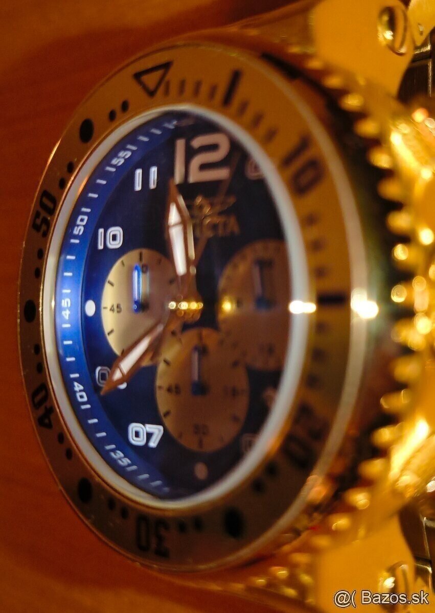 USA Hodinky, 500 m vodot., masívny dizajn - 17