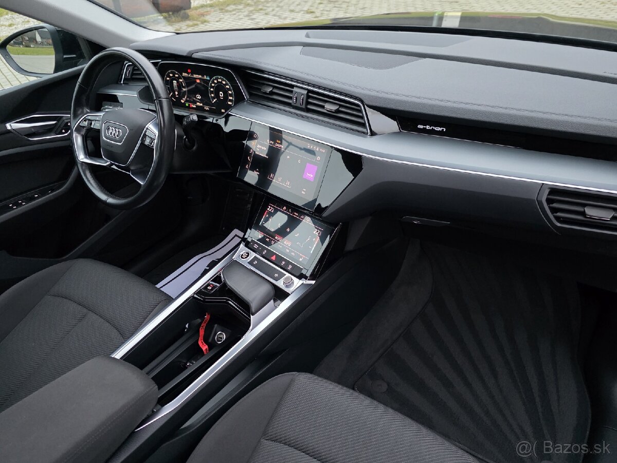 Audi E-tron Quattro 300kw Navi Panorama Tepelne cerpadlo - 17