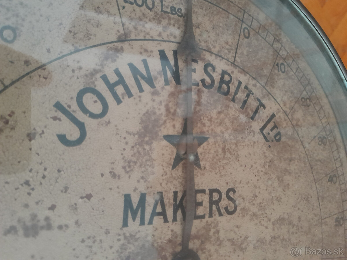 Stroj na testování pružnosti příze. John Nesbitt ltd Manches - 17