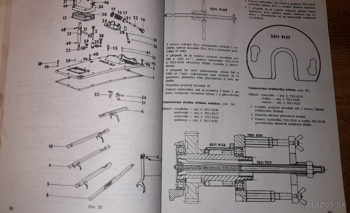 Zetor - príručky, návody, plagáty, katalógy ND - 17