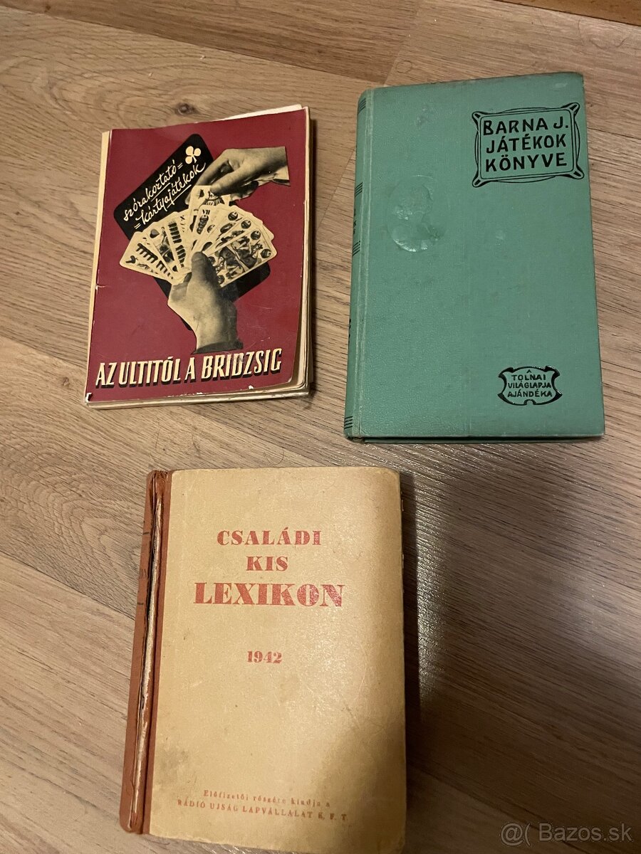 Knihy staré maďarské 2 - 17