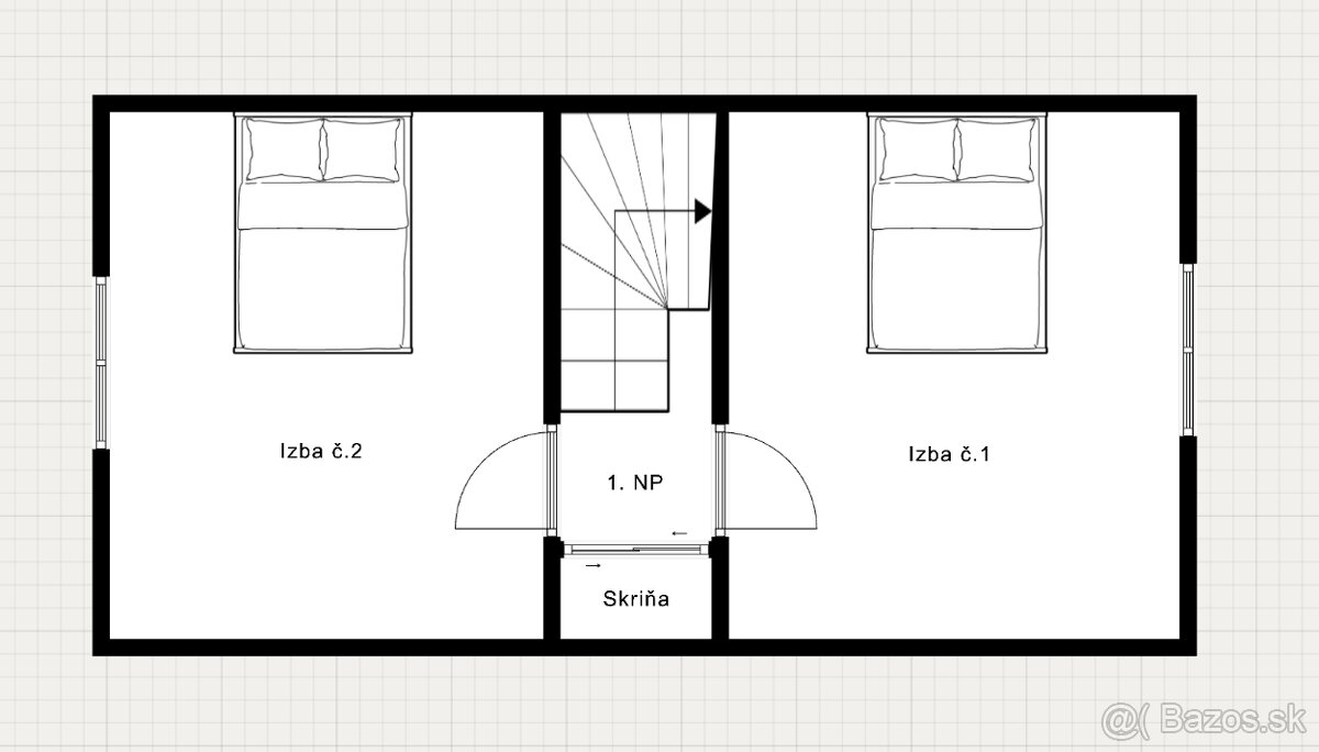 Chata + stavebné pozemky pri Vinianskom jazere, obec Vinné. - 17
