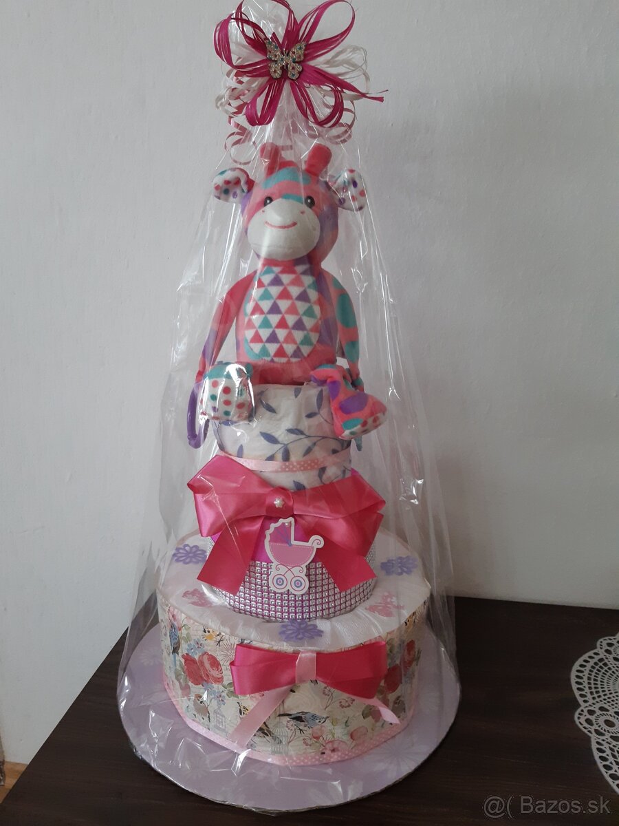 Plienková torta pre chlapca ( k odberu) - 17