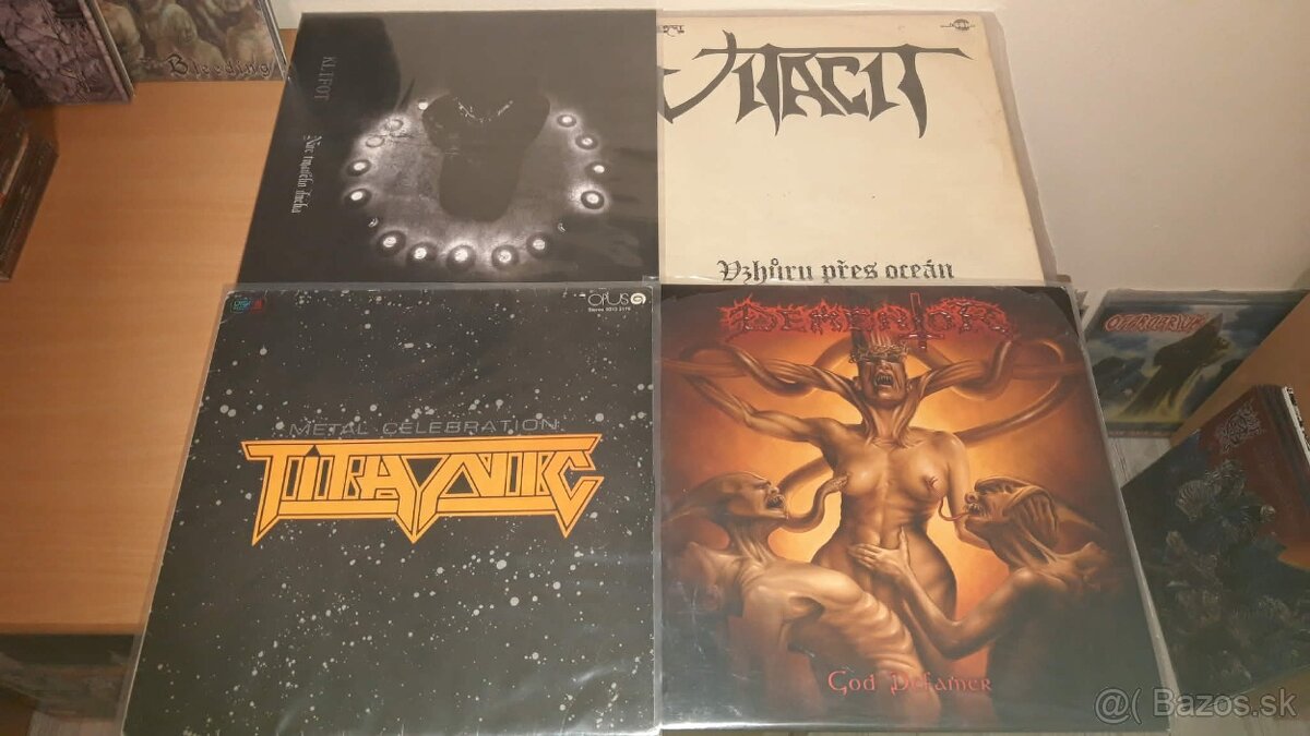 METAL LP - POUZITE PLATNE - 17