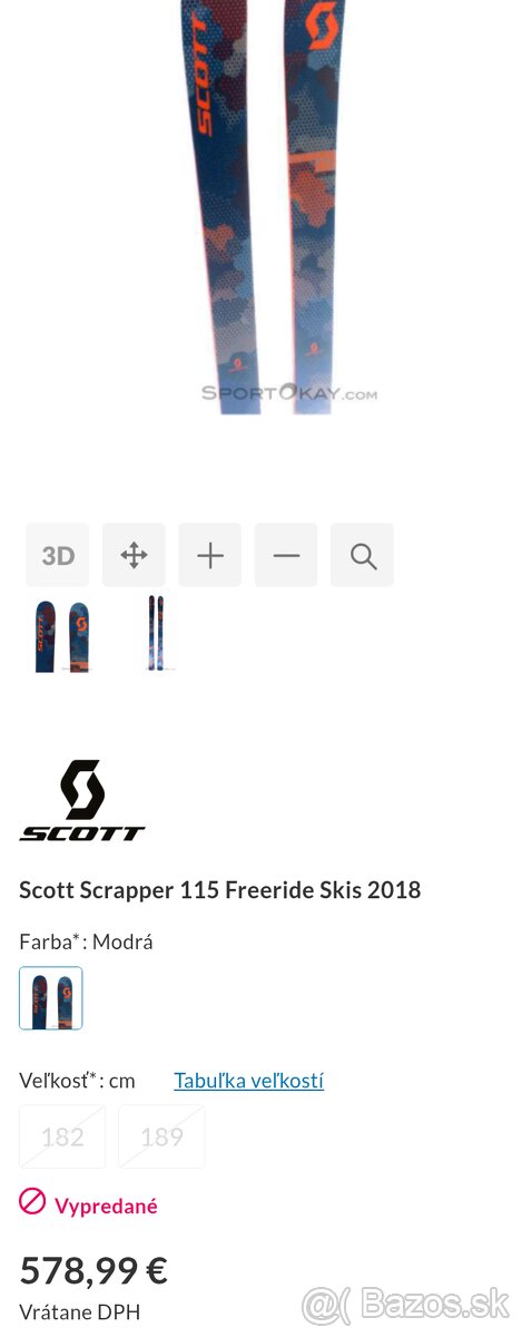 freeride lyze SCOTT Scrapper 182 cm a SALOMON Gun 188 cm - 17