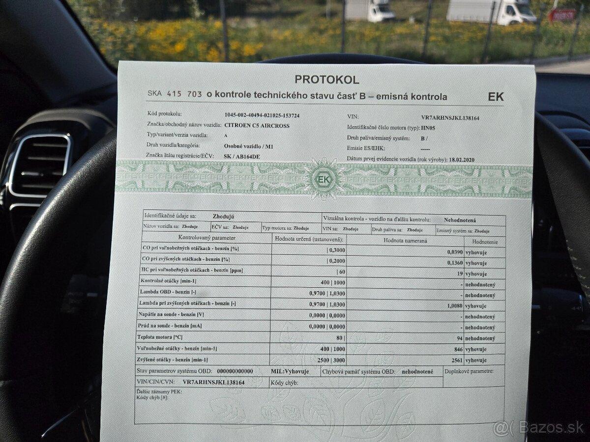 🔥CITROEN C5 AIRCROSS🔥102-tisíc km, TOP stav, aj na úver - 17