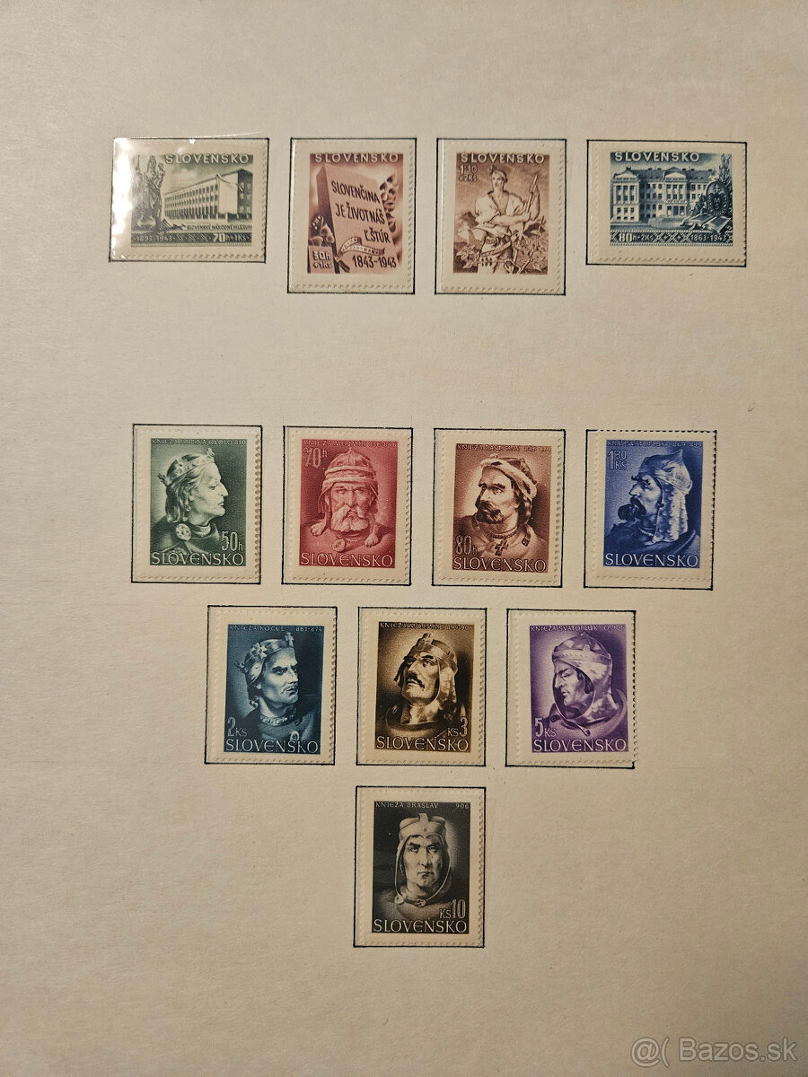 poštové známky Slovenský štát - 17