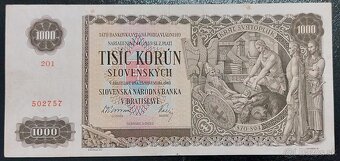 BANKOVKY VI. SLOVENSKÝ ŠTÁT OD 1938 - 1945 - 17