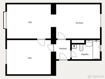 2-izb. byt v Krasňanoch - Cyprichova ul. - 17