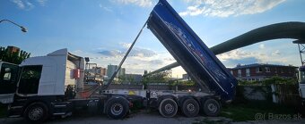 Scania G440 + Schmitz oceľový sklápací náves - 17