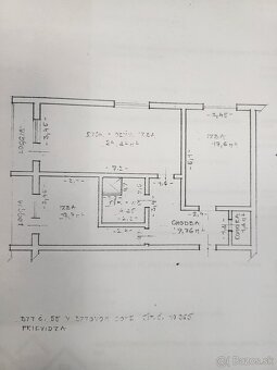 3 i byt, ul. ŠKARVANA/PRIEVIDZA – 74 m2 + 2 x lodžia - 17