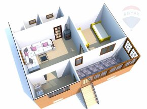 PREDAJ: celoročne obývateľná chata, pozemok 458 m2, Malý Dra - 17