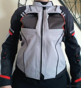 Dámska moto bunda CLOVER  HYPERBLADE WP black/grey - 17