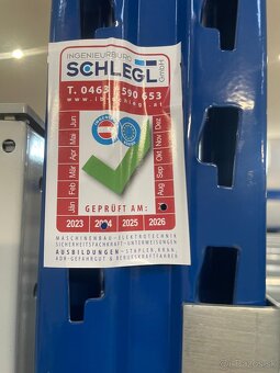 Výpredaj skladu–Kompletný regálový systém 40 m Jungheinrich - 17