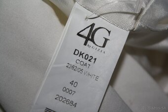 Kostym biely 4G vel.38 - 17