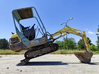 Minibáger Yanmar B15. 2x lyžica. - 17