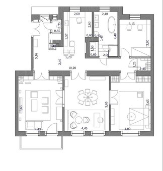 Exkluzívny 4-izbový byt v secesnom dome s výťahom – Šafáriko - 17