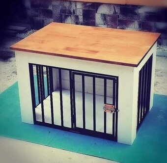 Drevená klietka pre psa - 17