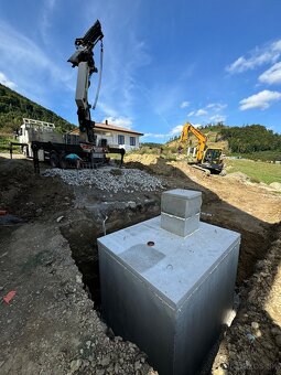 Žumpa septik vodomerná šachta betónová pivnica - 17