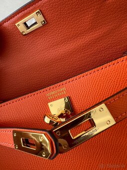 Hermes kelly mini kabelka oranžová - 17