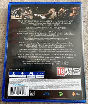 PS4 Slim 500GB + ovládač + 3 top hry (GoW, FIFA, Horizon) - 17