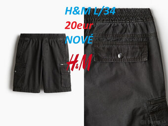 (Tepláky, Nohavice HM), (Kraťasy Gate, Reserved, HM) - 17