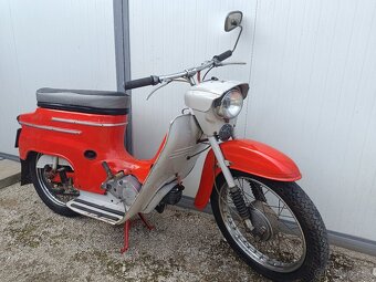 JAWA pionier 20, 1970, pôvodný stav, s TP, ŠPZ - 17