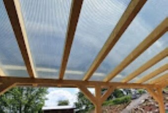 Lexan Polykarbonátové dosky Plexisklo Prístrešky - 17