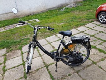Predám bicykel s motorom SAXONETTE LUXUS,  Motor SACHS - 17