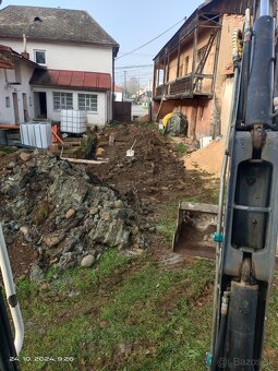 Výkopové zemné a búracie práce, úprava terénu atď. - 17