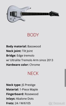 Joe Satriani JS 2400 - 17