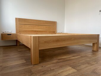 Dubová posteľ 180x200cm - 17