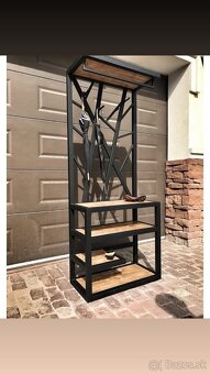 Poschodová posteľ kovová posteľ industry - 17