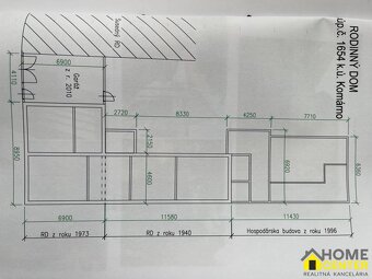 NA PREDAJ starší rodinný dom v tichej oblasti Komárna - 17