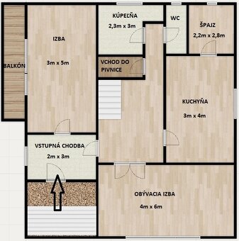 Rodinný dom na predaj, Jánove časť Machalovce - 17