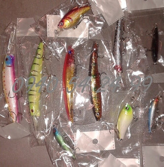 Rybárske potreby - sada mix voblerov - 17