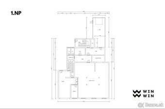 Predaj administratívna budova 1200 m²,s pozemkom na výstavbu - 17