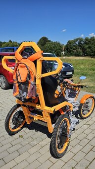 Terénny vozik 2x 1500W 40km/h dojazd 50km pre vozičkárov - 17