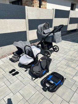 ROAN COSS  3 kombinacia + prislusenstvo ISOFIX vajicko - 17