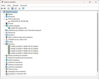 Ideapad 710s-13isk /i7-6500U/8GB RAM/FHD/256GB SSD/Nová bat - 17