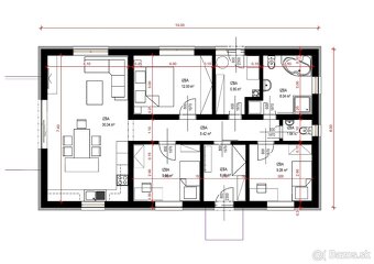 Dokončená novostavba bungalovu na kľúč - 17