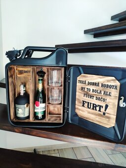 Kanister bar, minibar, barová skrinka - 17