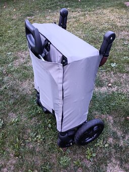 Skladací vozík FUXTEC CTL-900-G v šedej farbe (zánovný) - 17