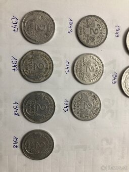 Mince FRANCE +Bankovky BIELORUSKO - 17