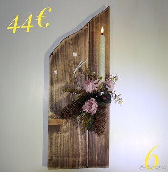 Vianočné vence a dekorácie - 17